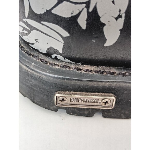 Harley Davidson Boots Women's Size 5 Leather - Picture 8 of 13
